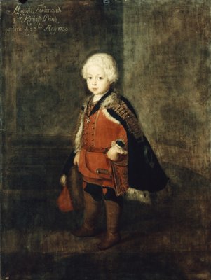 Prinz Augustus William im Alter von vier, 1734